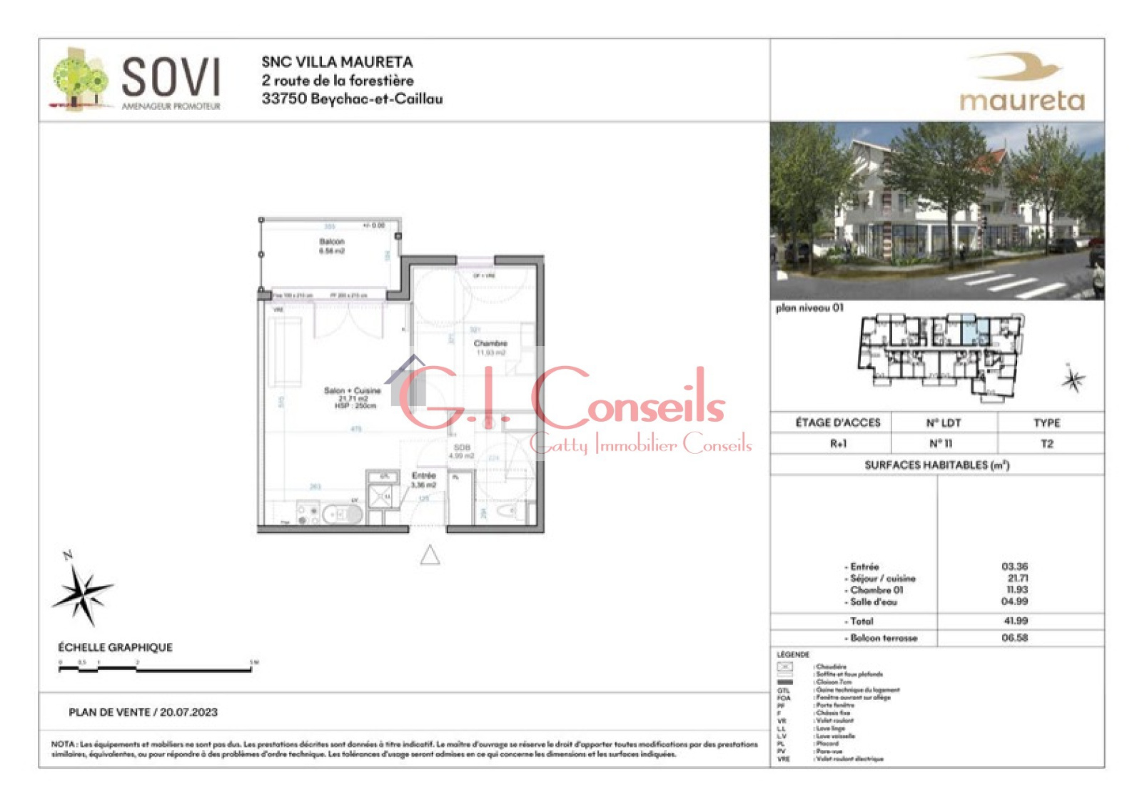 Image_, Appartement, Andernos-les-Bains, ref :GC2887R1
