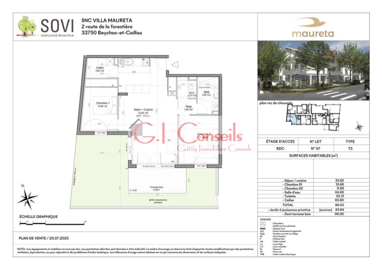Image_, Appartement, Andernos-les-Bains, ref :GC2887RC