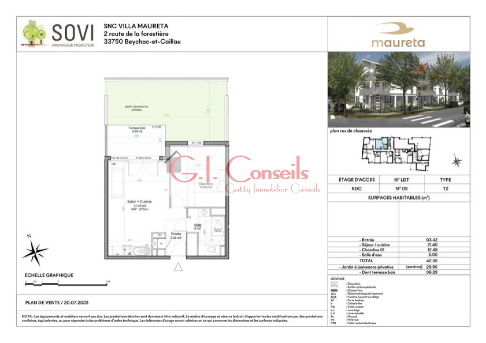 Image_, Appartement, Andernos-les-Bains, ref :GC2887RC